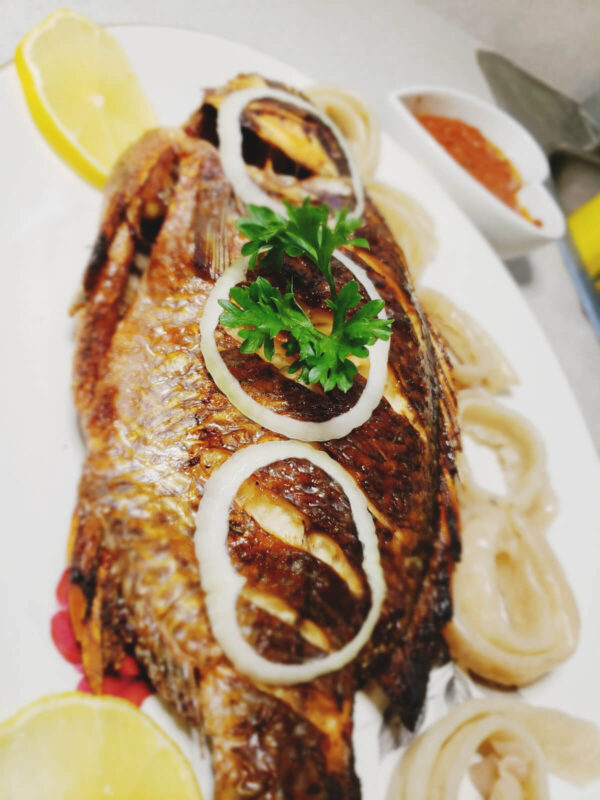 Roasted fish Tilapia
